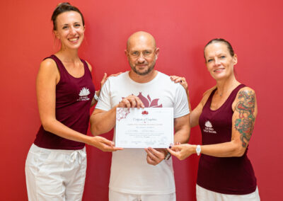 certificato corso yoga insegnanti