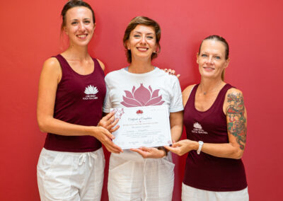 certificato corso yoga insegnanti